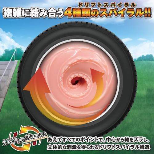 Toysheart - Drift Spiral 471 Onahole (Beige) -  Masturbator Soft Stroker (Non Vibration)  Durio.sg