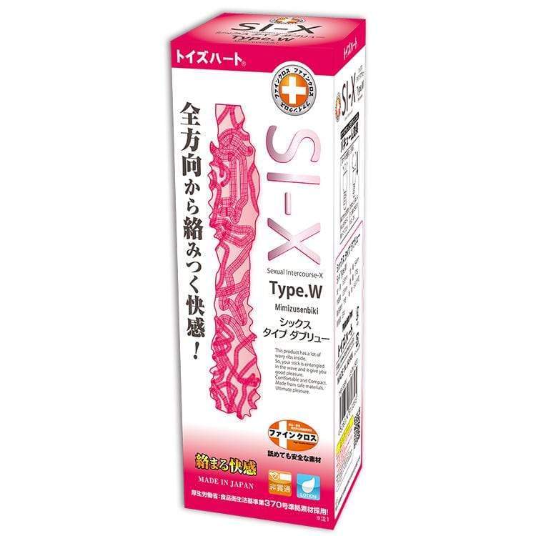 Toysheart - SI-X Type W Mimizusenbiki Onahole (Beige) -  Masturbator Vagina (Non Vibration)  Durio.sg
