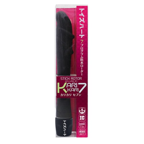 Toysheart - Stick Rotor Crispy Kari Kari 7 Onahole (Black) -  G Spot Dildo (Vibration) Non Rechargeable  Durio.sg