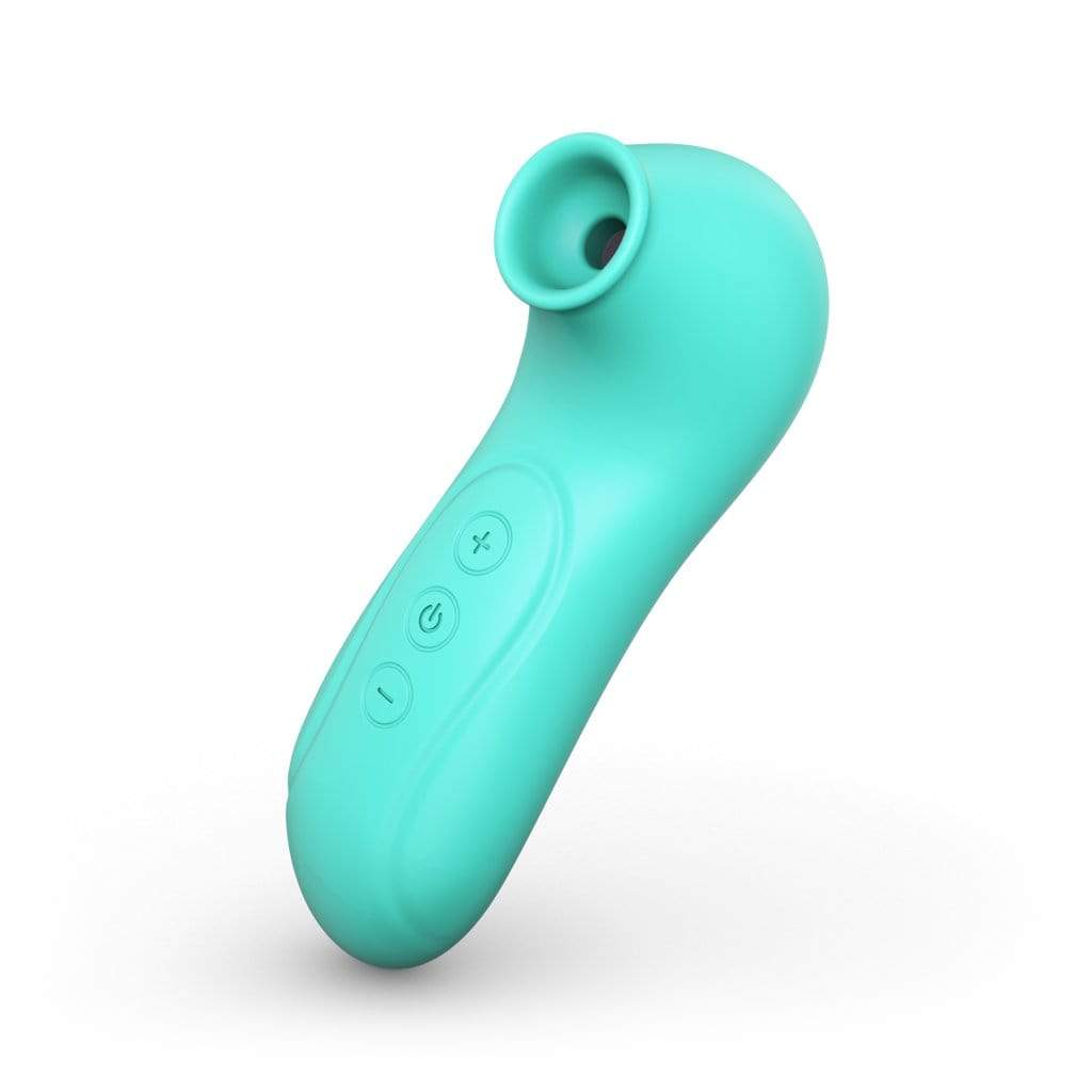 Tracy's Dog - C Cucumber Clitoral Air Stimulator Sucking Vibrator (Tiffany Blue) -  Clit Massager (Vibration) Rechargeable  Durio.sg