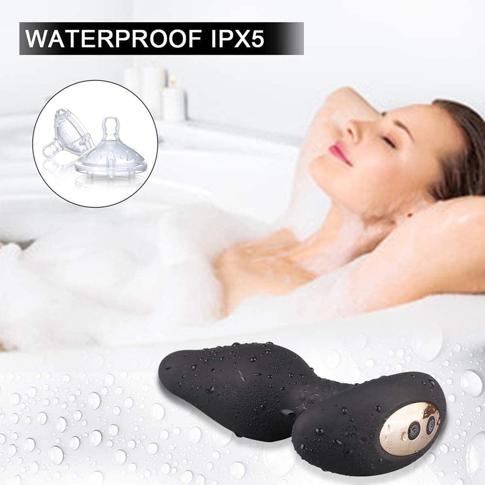 Tracy's Dog - Carl Anal Plug with Remote Control (Black) -  Remote Control Anal Plug (Vibration) Rechargeable  Durio.sg