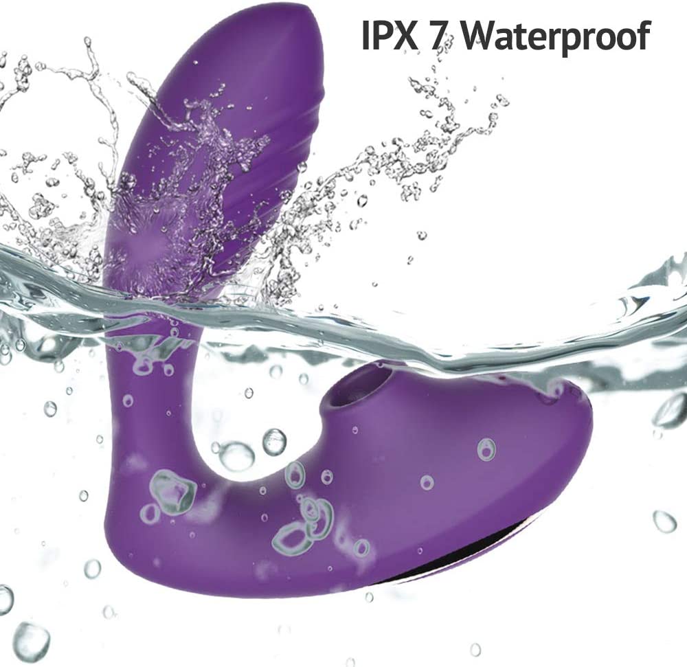 Tracy's Dog - Clitoral Air Stimulator Sucking Vibrator with Remote OG Pro 2 (Purple) -  Clit Massager (Vibration) Rechargeable  Durio.sg