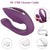 Tracy's Dog - Nina Couple Vibrator (Purple) -  Couple's Massager (Vibration) Rechargeable  Durio.sg