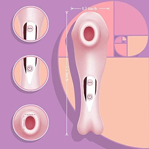 Tracy's Dog - P Cat Clitoral Air Stimulator Sucking Vibrator (Pink) -  Clit Massager (Vibration) Rechargeable  Durio.sg