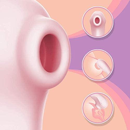 Tracy's Dog - P Cat Clitoral Air Stimulator Sucking Vibrator (Pink) -  Clit Massager (Vibration) Rechargeable  Durio.sg