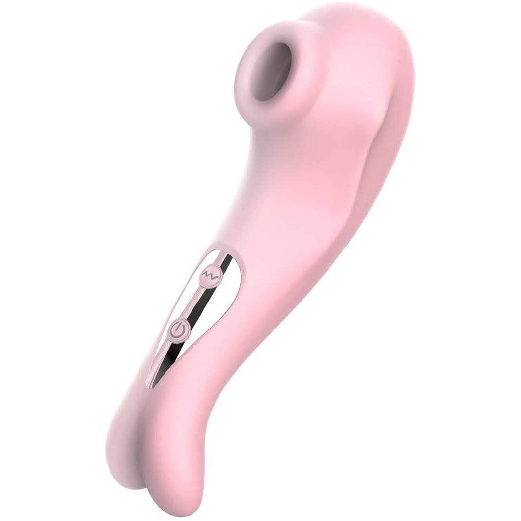 Tracy&#39;s Dog - P Cat Clitoral Air Stimulator Sucking Vibrator (Pink) -  Clit Massager (Vibration) Rechargeable  Durio.sg