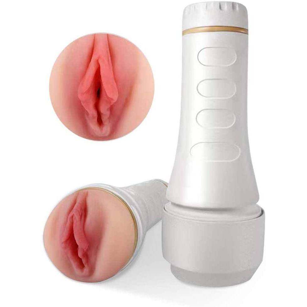 Tracy's Dog - Pocket Pussy Male Masturbators Cup (White) -  Masturbator Vagina (Non Vibration)  Durio.sg