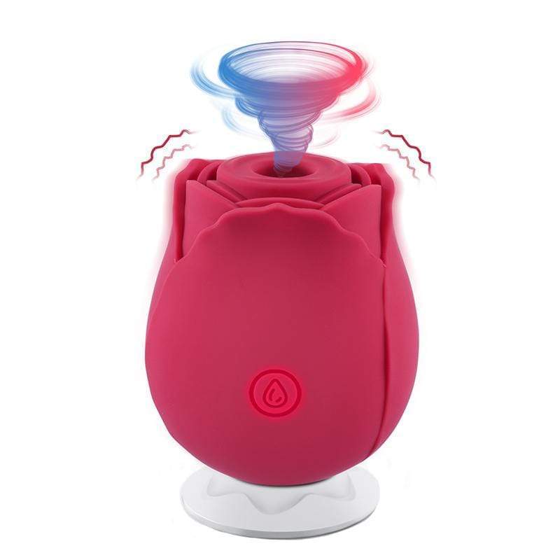 Tracy's Dog - Rosie Vibrator Clitoral Air Stimulator (Pink) -  Clit Massager (Vibration) Rechargeable  Durio.sg