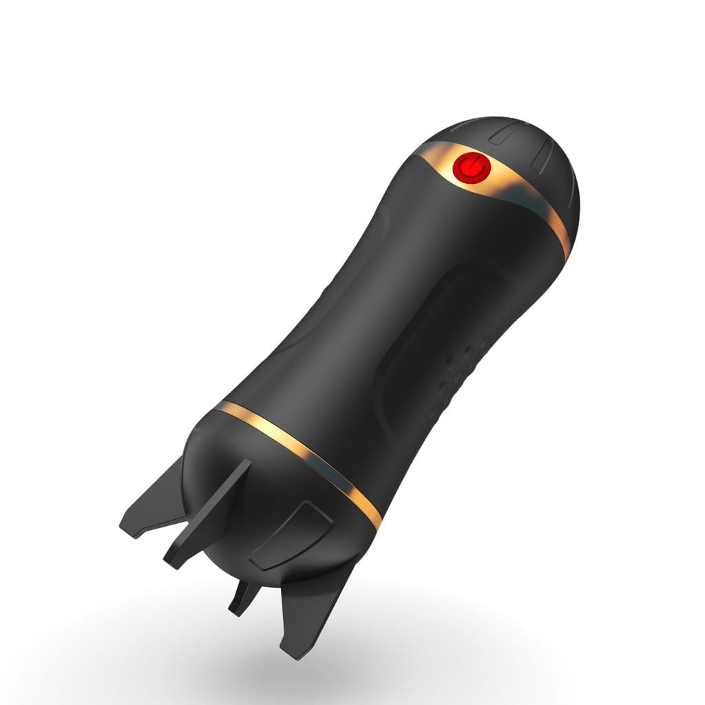 Tracy's Dog - Turboo Automatic Masturbator Cup (Black) -  Masturbator Soft Stroker (Vibration) Rechargeable  Durio.sg