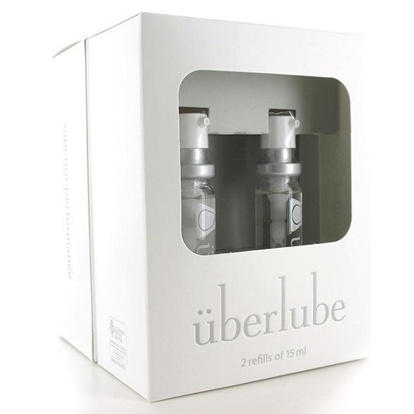 Uberlube - Silicone Lubricant Travel 4 Refills 15ml (Clear) -  Lube (Silicone Based)  Durio.sg