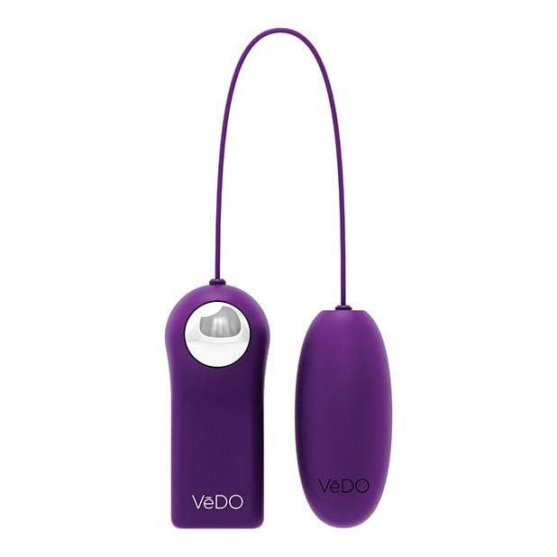 VeDO - Ami Remote Control Bullet Vibrator (Deep Purple) -  Wired Remote Control Egg (Vibration) Rechargeable  Durio.sg