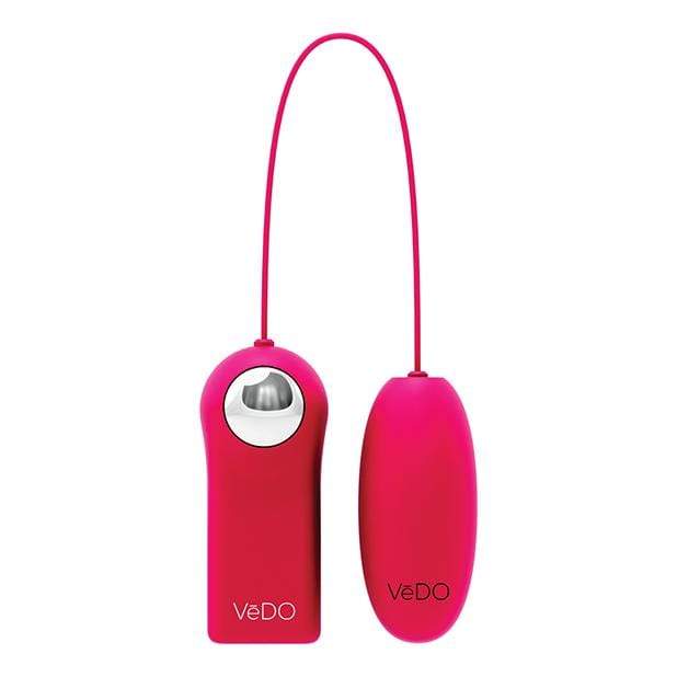 VeDO - Ami Remote Control Bullet Vibrator (Foxy Pink) -  Wired Remote Control Egg (Vibration) Rechargeable  Durio.sg