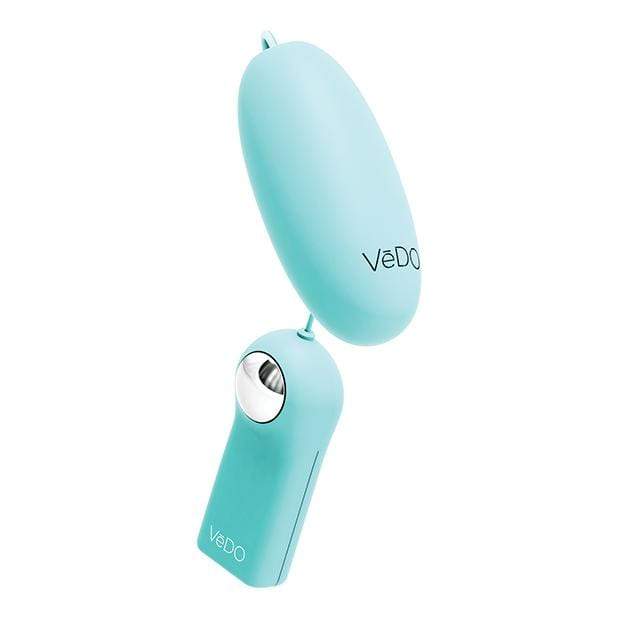 VeDO - Ami Remote Control Bullet Vibrator (Tease Me Turquoise) -  Wired Remote Control Egg (Vibration) Rechargeable  Durio.sg
