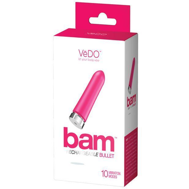 VeDO - BAM Rechargeable Bullet Vibrator (Foxy Pink) -  Bullet (Vibration) Rechargeable  Durio.sg