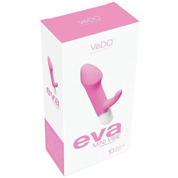 VeDO - Eva Mini Rabbit Vibrator (Make Me Blush Pink) -  Rabbit Dildo (Vibration) Non Rechargeable  Durio.sg