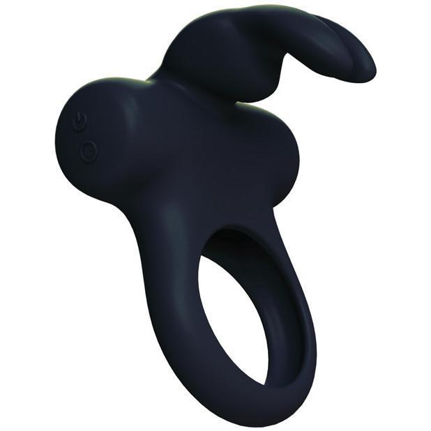 VeDO - Frisky Bunny Rechargeable Vibrating Cock Ring (Black Pearl) -  Silicone Cock Ring (Vibration) Rechargeable  Durio.sg