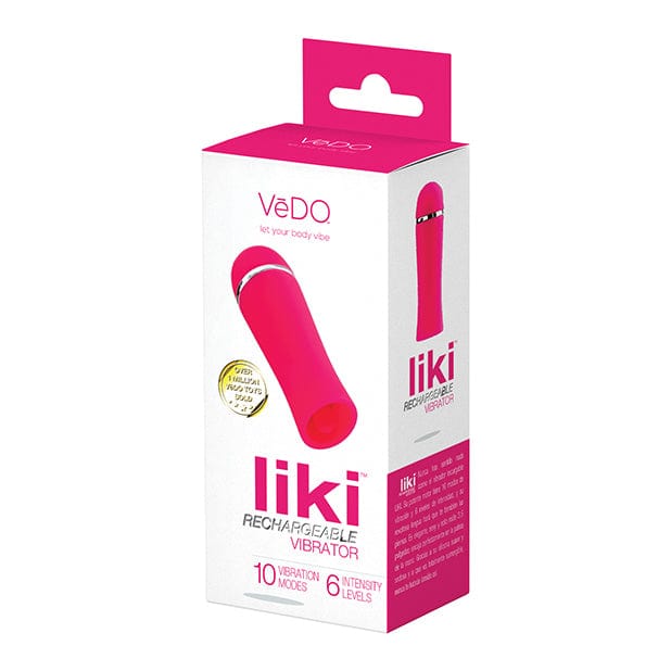 VeDO - Liki Rechargeable Flicker Vibe Clit Massager (Foxy Pink) -  Clit Massager (Vibration) Rechargeable  Durio.sg