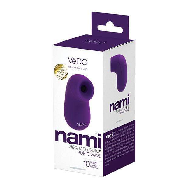 VeDO - Nami Rechargeable Sonic Clitoral Air Stimulator (Deep Purple) -  Clit Massager (Vibration) Rechargeable  Durio.sg