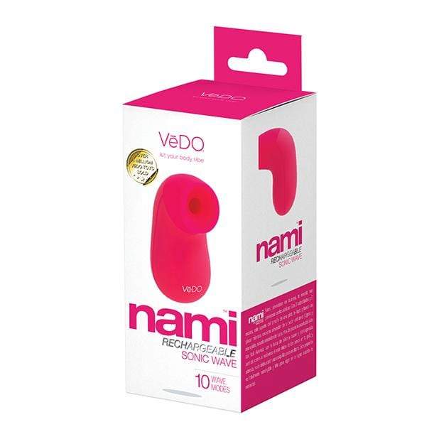 VeDO - Nami Rechargeable Sonic Clitoral Air Stimulator (Foxy Pink) -  Clit Massager (Vibration) Rechargeable  Durio.sg