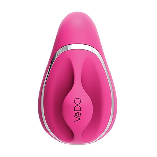 VeDO - Suki Rechargeable Sensual Vibrating Sucker (Foxy Pink) -  Clit Massager (Vibration) Rechargeable  Durio.sg