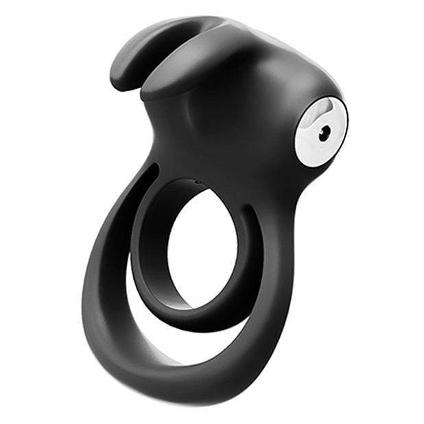 VeDO - Thunder Bunny Rechargeable Dual Cock Ring (Black) -  Silicone Cock Ring (Vibration) Rechargeable  Durio.sg