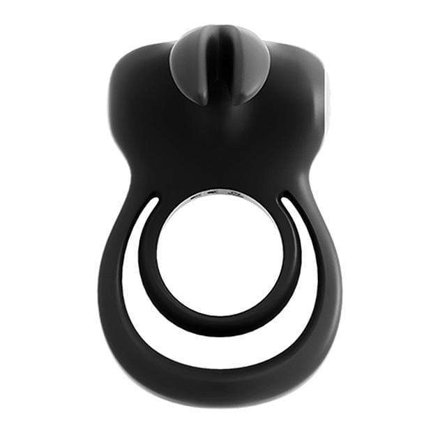 VeDO - Thunder Bunny Rechargeable Dual Cock Ring (Black) -  Silicone Cock Ring (Vibration) Rechargeable  Durio.sg