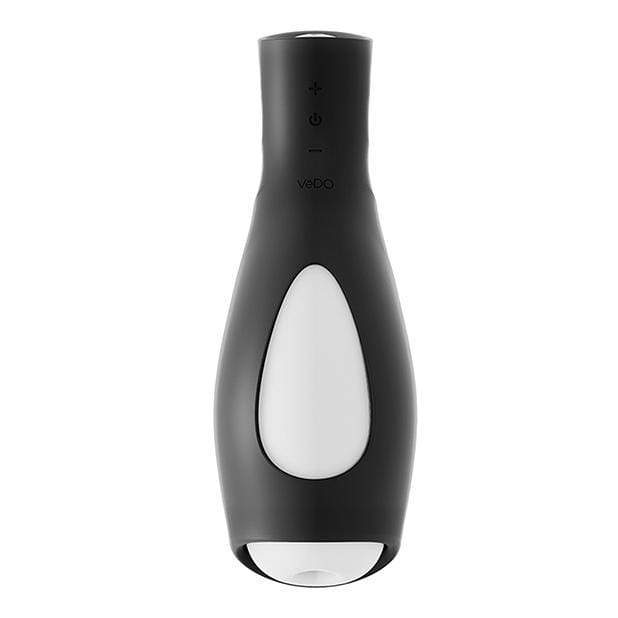 VeDO - Torpedo Vibrating Rechargable Stroker (Just Black) -  Masturbator Soft Stroker (Vibration) Rechargeable  Durio.sg