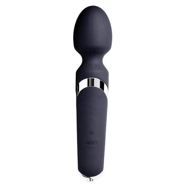 VeDO - Wanda Rechargeable Body Wand Massager (Just Black) -  Wand Massagers (Vibration) Rechargeable  Durio.sg
