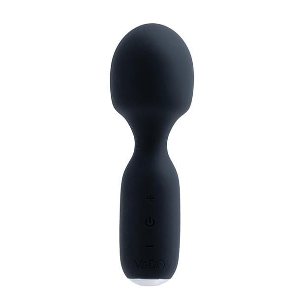 VeDO - Wini Rechargeable Mini Wand Massager (Just Black) -  Mini Wand Massagers (Vibration) Rechargeable  Durio.sg