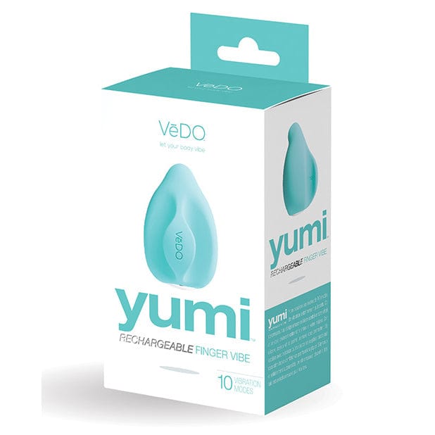 VeDO - Yumi Finger Vibe Clit Massager (Tease Me Turquoise) -  Clit Massager (Vibration) Rechargeable  Durio.sg