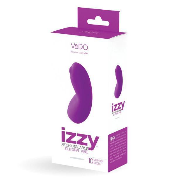 VeDo - Izzy Rechargeable Clitoral Massager (Violet Vixen) -  Clit Massager (Vibration) Rechargeable  Durio.sg