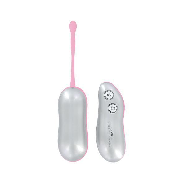 Vibe Therapy - Reign Egg Vibrator (Silver/Pink) -  Wireless Remote Control Egg (Vibration) Non Rechargeable  Durio.sg