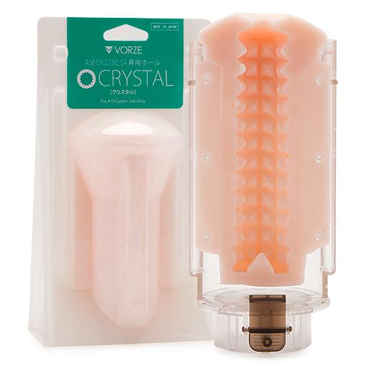 Vorze - A10 Cyclone SA Inner Sleeve Crystal (Beige) -  Accessories  Durio.sg