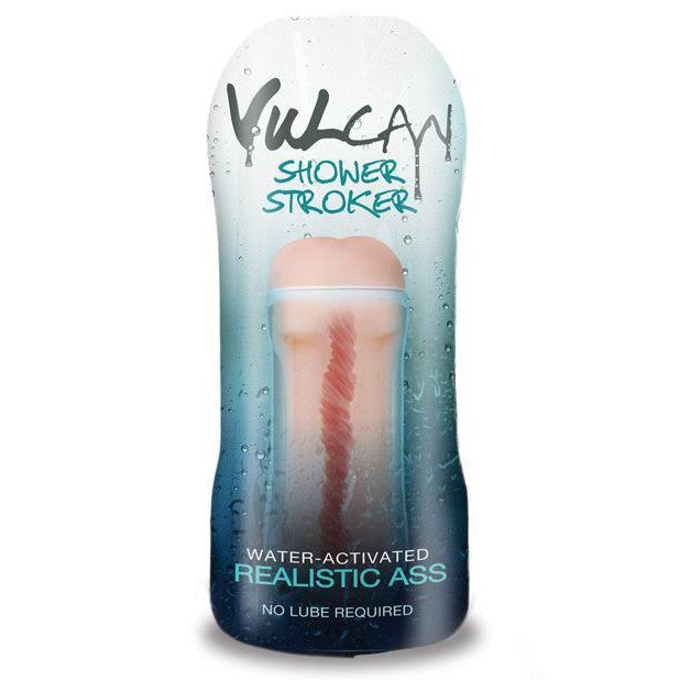 Vulcan - CyberSkin H2O Vulcan Shower Ass Stroker (Blue) -  Masturbator Ass (Non Vibration)  Durio.sg