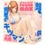 W Fuji World - Kitsu Man Pocha Max Onahole (Beige) -  Masturbator Vagina (Non Vibration)  Durio.sg