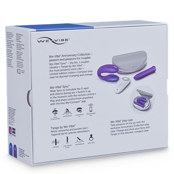 WE VIBE - Anniversary Collection Couples' Vibrators (Purple) -  Remote Control Couple's Massager (Vibration) Rechargeable  Durio.sg