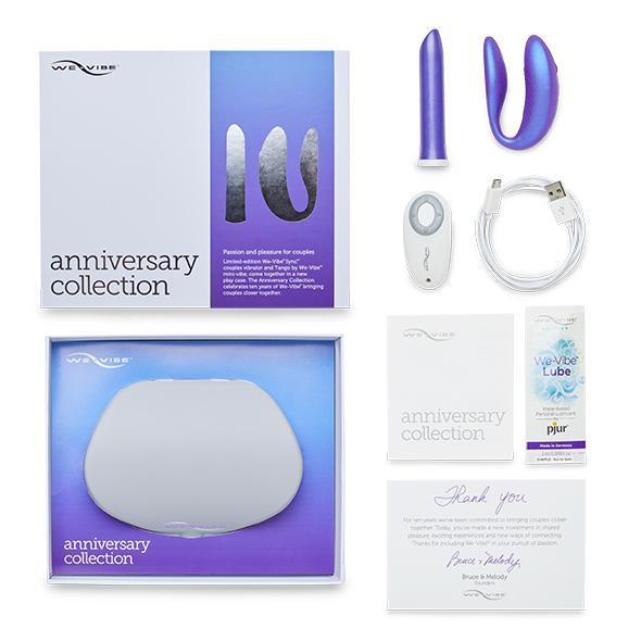 WE VIBE - Anniversary Collection Couples' Vibrators (Purple) -  Remote Control Couple's Massager (Vibration) Rechargeable  Durio.sg