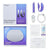 WE VIBE - Anniversary Collection Couples' Vibrators (Purple) -  Remote Control Couple's Massager (Vibration) Rechargeable  Durio.sg