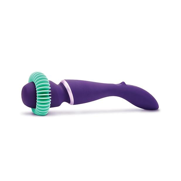 WE VIBE - App-Controlled Wand Massager with Two Attachments (Purple) -  Wand Massagers (Vibration) Rechargeable  Durio.sg