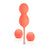 We-Vibe - Bloom Vibrating Kegel Balls (Orange) -  Remote Control Kegel Balls (Vibration) Rechargeable  Durio.sg