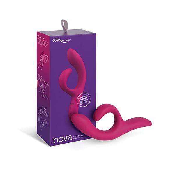 We-Vibe - Nova 2 App-Controlled Flexible Rabbit Vibrator (Fuchsia) -  Rabbit Dildo (Vibration) Rechargeable  Durio.sg