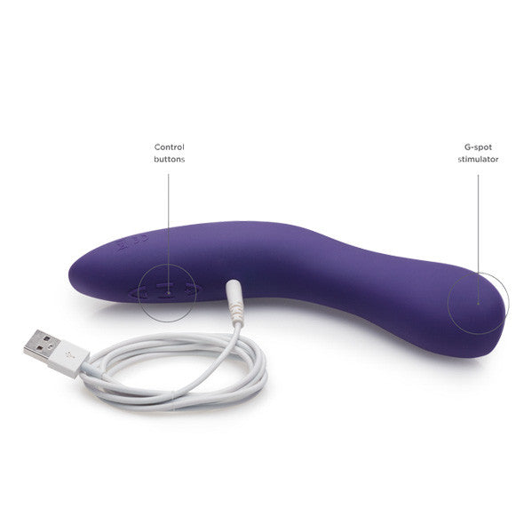 We-Vibe - Rave G-Spot Vibrator -  Remote Control Dildo w/o Suction Cup (Vibration) Rechargeable  Durio.sg