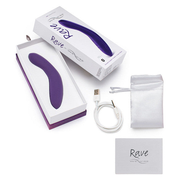 We-Vibe - Rave G-Spot Vibrator -  Remote Control Dildo w/o Suction Cup (Vibration) Rechargeable  Durio.sg