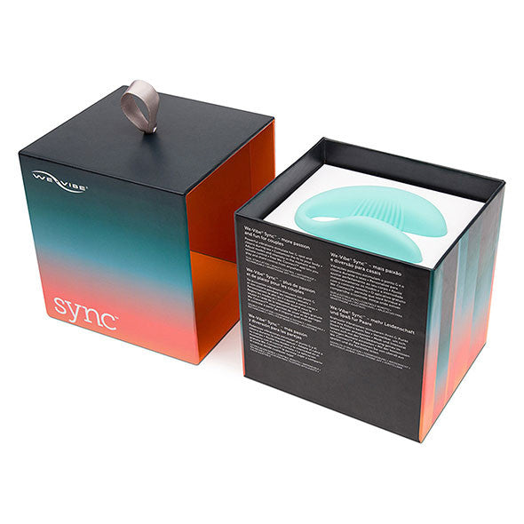 We-Vibe - Sync Couple's Vibrator (Aqua) -  Remote Control Couple's Massager (Vibration) Rechargeable  Durio.sg