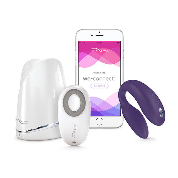 We-Vibe - Sync Couple&#39;s Vibrator (Purple) -  Remote Control Couple&#39;s Massager (Vibration) Rechargeable  Durio.sg