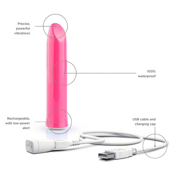 We-Vibe - Tango Mini Vibrator (Pink) -  Bullet (Vibration) Rechargeable  Durio.sg