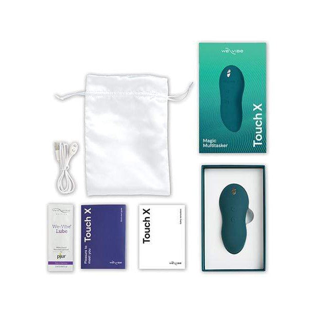 We Vibe - Touch X Magic Multitasker Clit Massager (Green Velvet) -  Clit Massager (Vibration) Rechargeable  Durio.sg