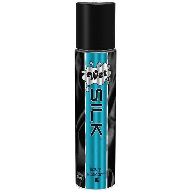 Wet - Silk Water Silicone Hybrid Personal Lubricant 1 oz Bottle (Clear) -  Lube (Silicone Based)  Durio.sg