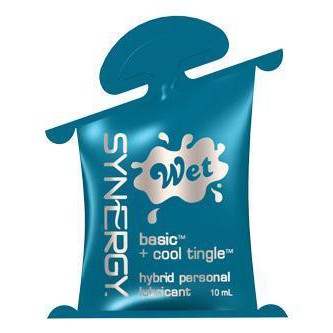 Wet - Synergy Basic + Cool Tingle Hybrid Personal Lubricant 10ml (Green) -  Cooling Lube  Durio.sg