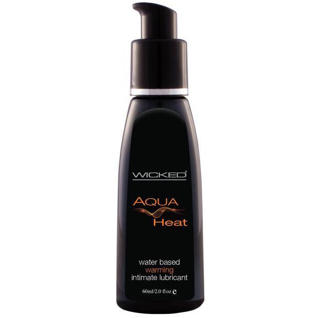 Wicked - Aqua Heat Waterbased Warming Lubricant 2oz -  Warming Lube  Durio.sg